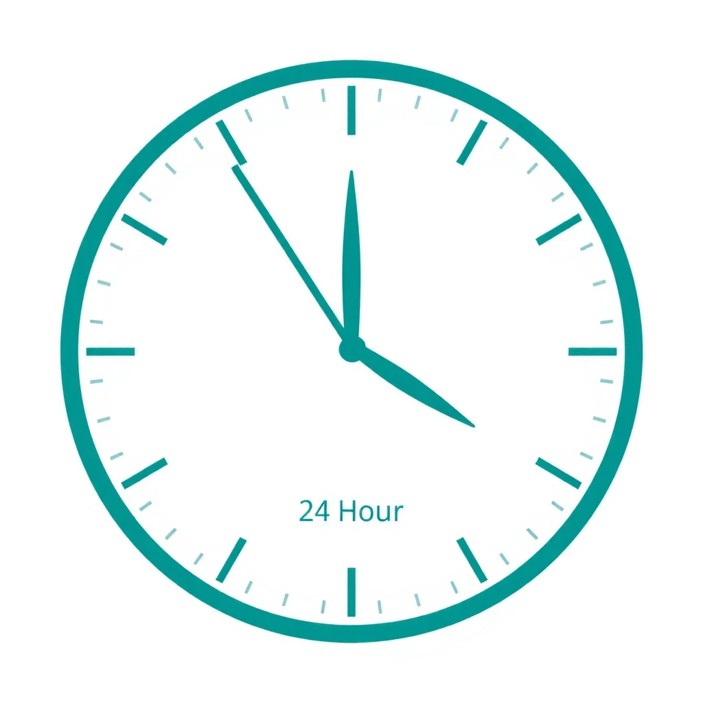 Visualisierung des 16:8 Rhythmus